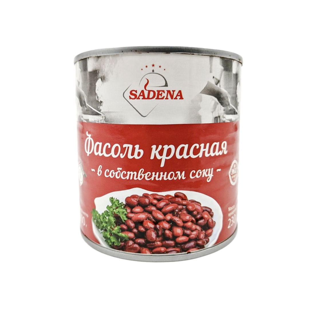 Фасоль красная в собственном соку консервированная SADENA,ж/б,425 мл/400  гр/230 гр, 24 шт/кор, Китай - купить оптом в Калининграде